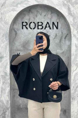 مانتو پاییزه آستین گت دار خفاشی کتان زارا