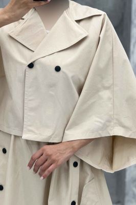 ست مانتو و دامن خفاشی کتان زارا پانیا