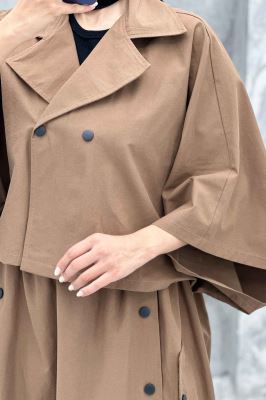 ست مانتو و دامن خفاشی کتان زارا پانیا