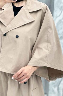 ست مانتو و دامن خفاشی کتان زارا پانیا