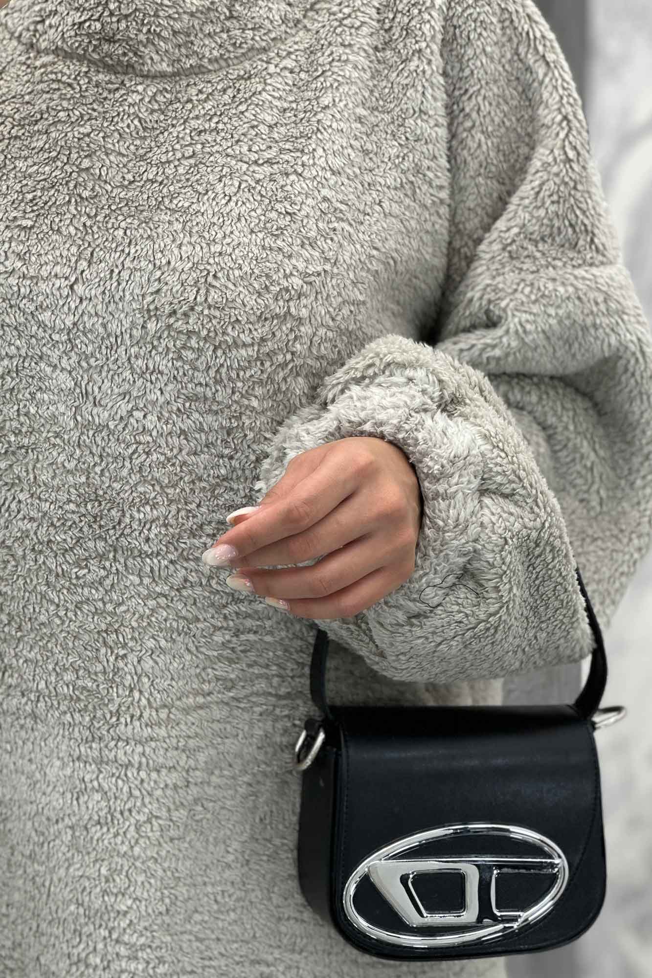 مانتو بلند تدی