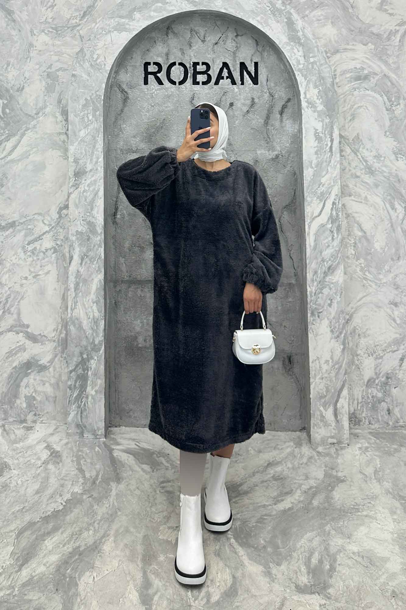 مانتو بلند تدی