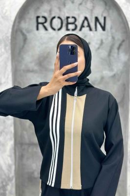 ست مازراتی کجراه سه خط یقه ایستاده 4670