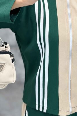 ست مازراتی کجراه سه خط یقه ایستاده 4670