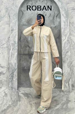 ست ADIDAS سه خط کتان زارا 4682