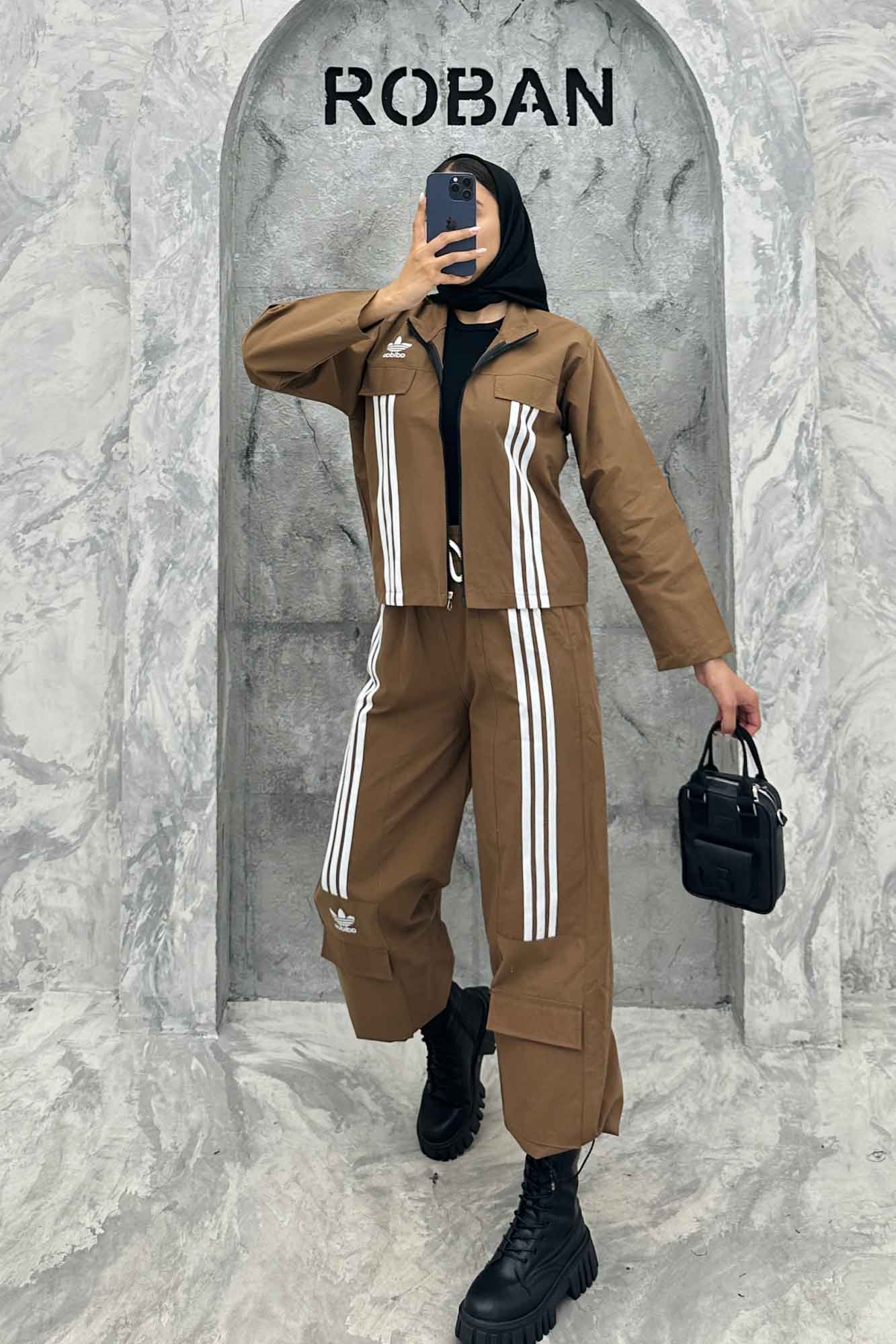 ست ADIDAS سه خط کتان زارا 4682