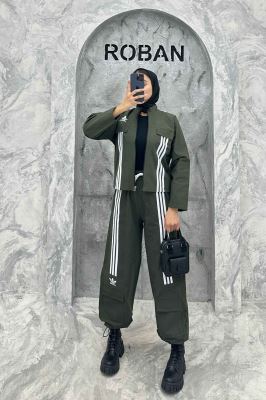 ست ADIDAS سه خط کتان زارا 4682