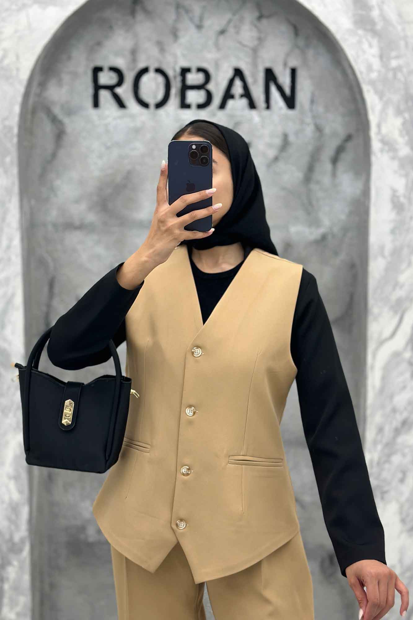 ژیله هشتی مازراتی و شلوار بگ R