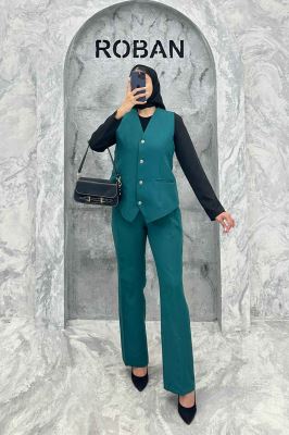 ژیله هشتی مازراتی و شلوار بگ R