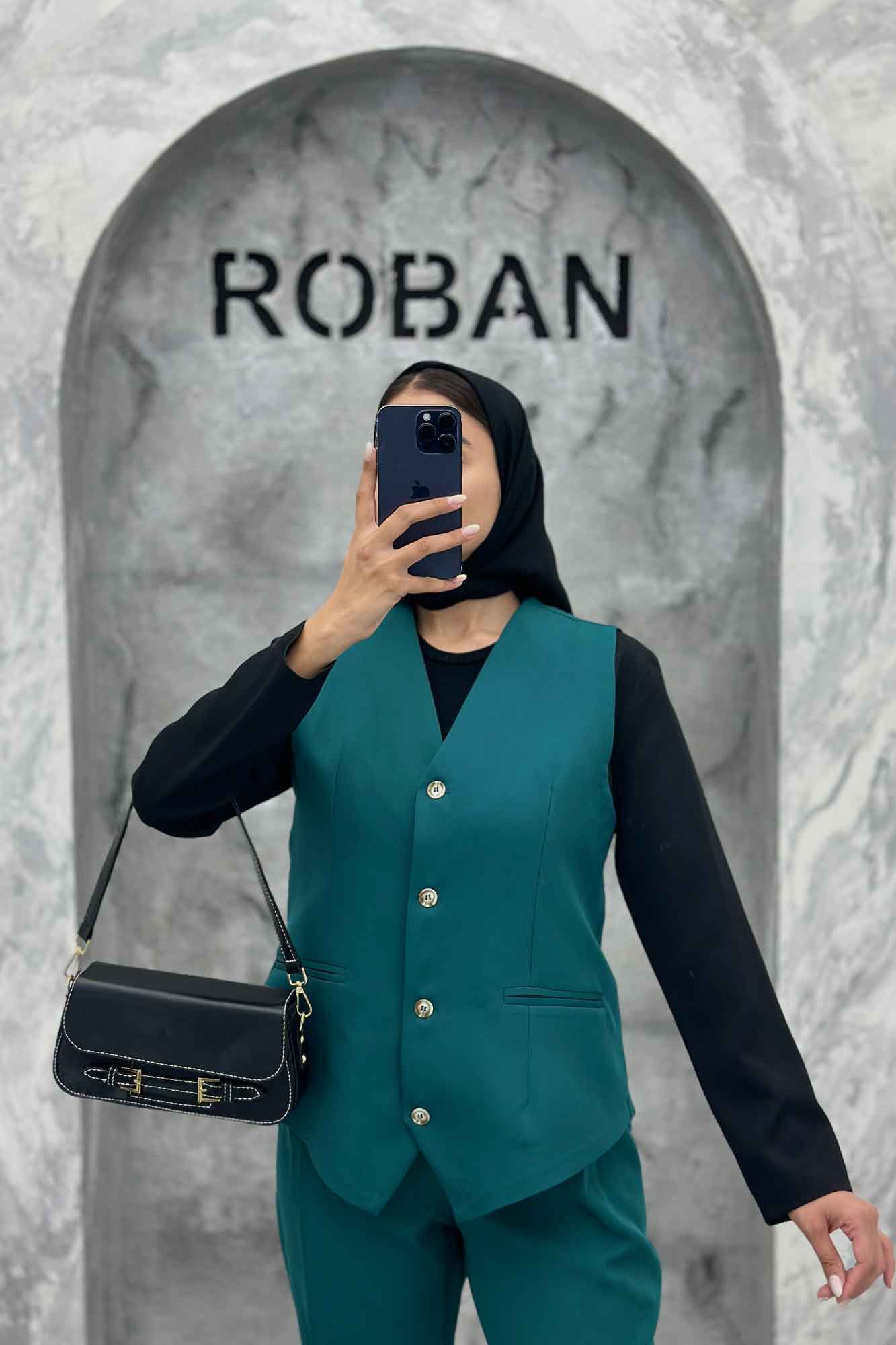 ژیله هشتی مازراتی و شلوار بگ R