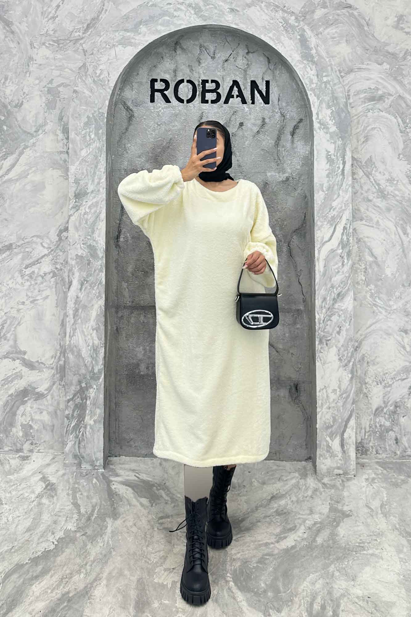 مانتو بلند تدی