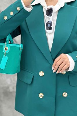 مانتو کتی دو جیب پاکتی مازراتی ساده