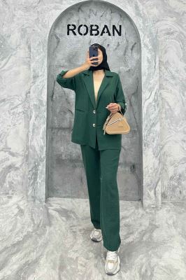 ست کت و شلوار شانتون خارجی