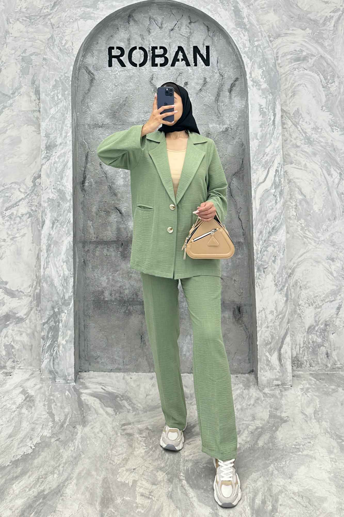 ست کت و شلوار شانتون خارجی