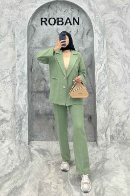 ست کت و شلوار شانتون خارجی