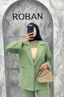 ست کت و شلوار شانتون خارجی