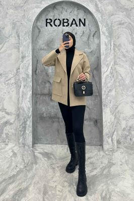 کت فوتر دو جیب پاکتی وانیا