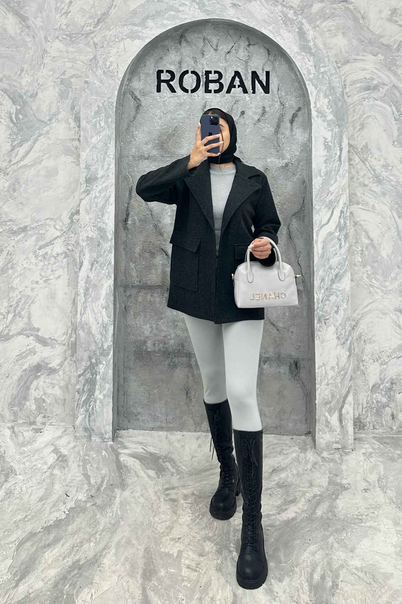 کت فوتر دو جیب پاکتی وانیا