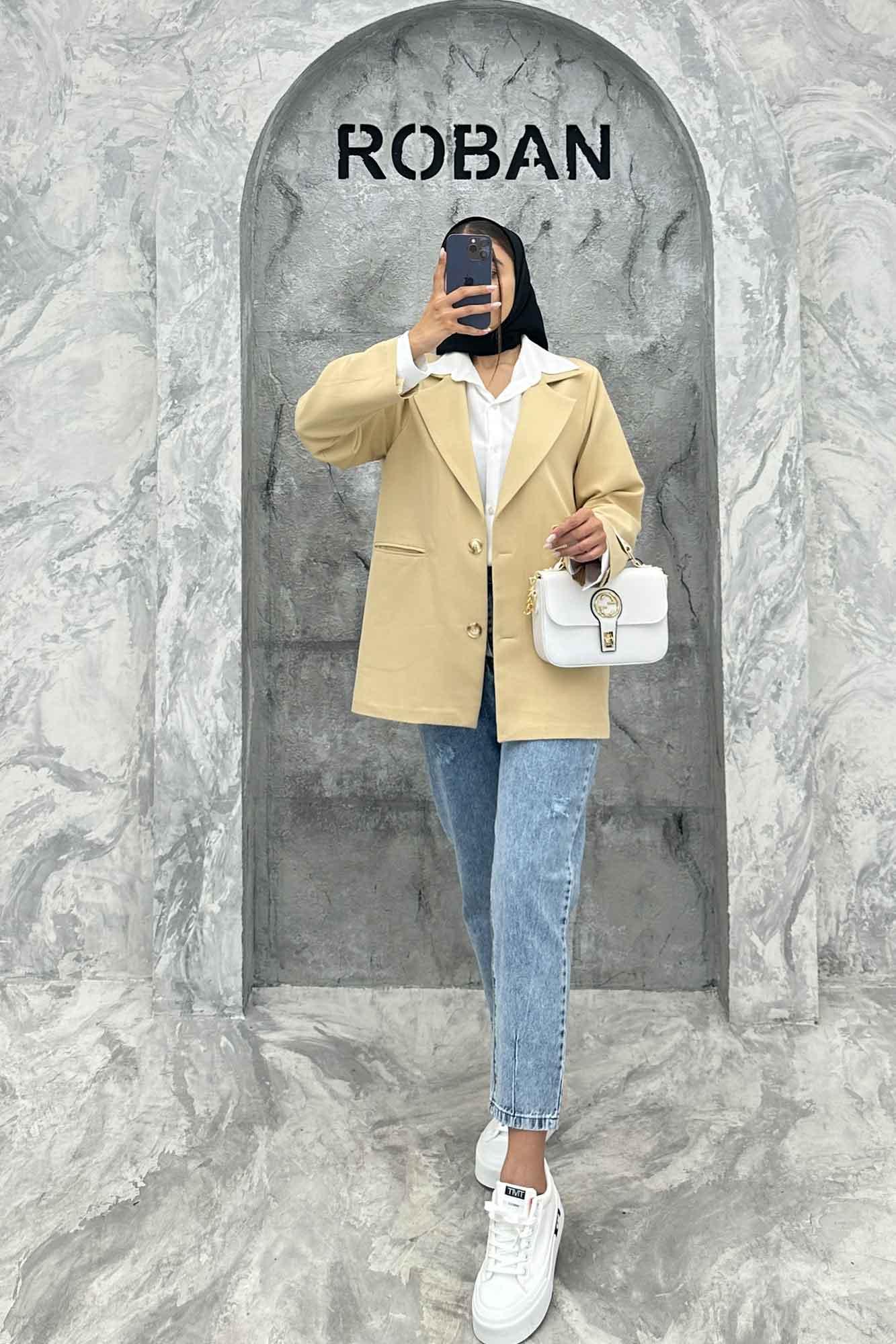 کت مازراتی یقه انگلیسی پرتو