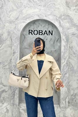 کت پاییزه کتان زارا چهار دکمه آژند