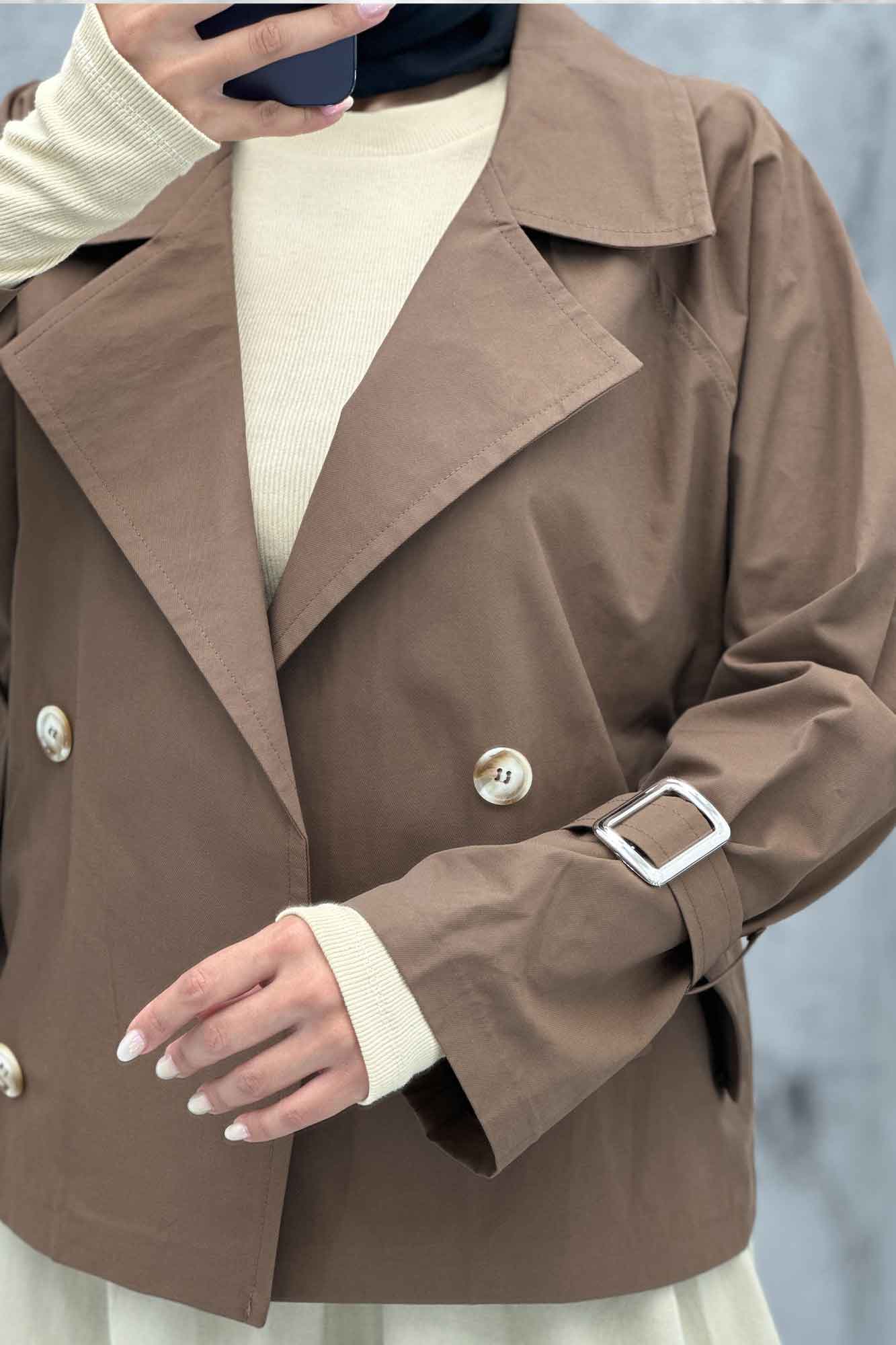 کت پاییزه کتان زارا چهار دکمه آژند