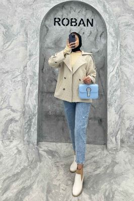 کت سرشانه بندی فریال بلوط