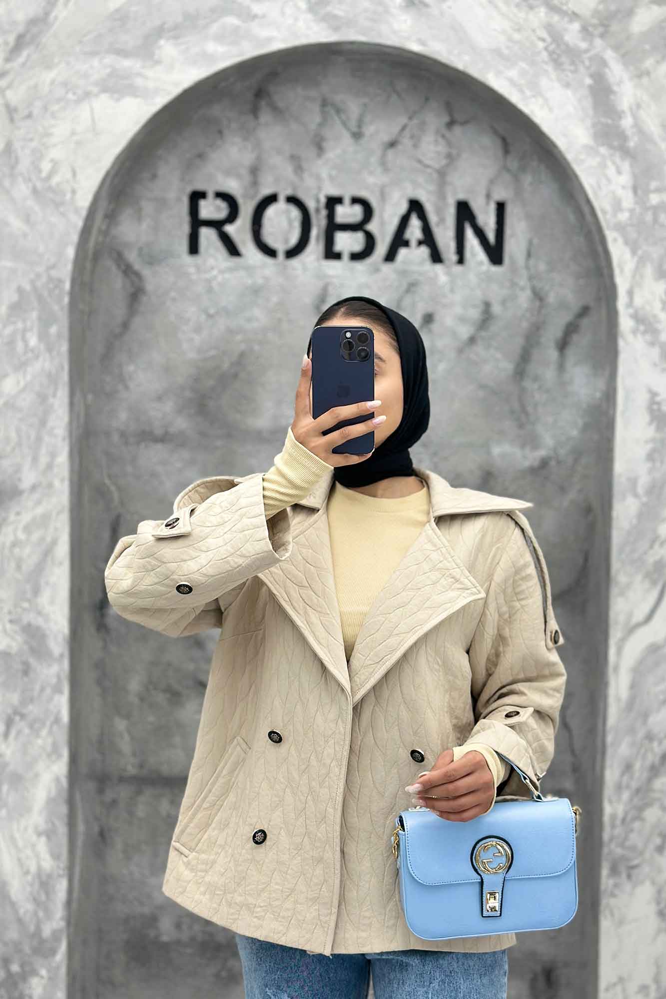 کت سرشانه بندی فریال بلوط