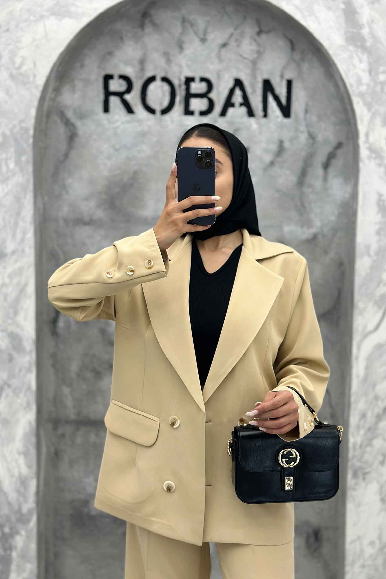 ست کت و شلوار مازراتی یقه انگلیسی بهار