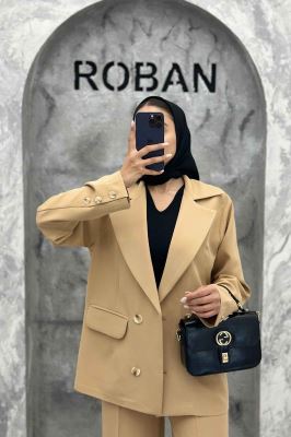 ست کت و شلوار مازراتی یقه انگلیسی بهار