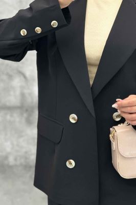 ست کت و شلوار مازراتی یقه انگلیسی بهار