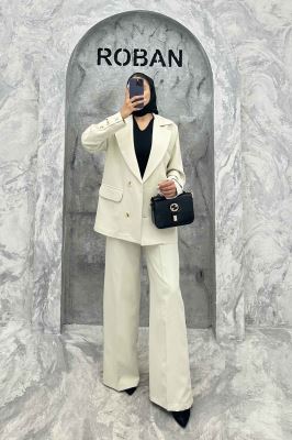 ست کت و شلوار مازراتی یقه انگلیسی بهار