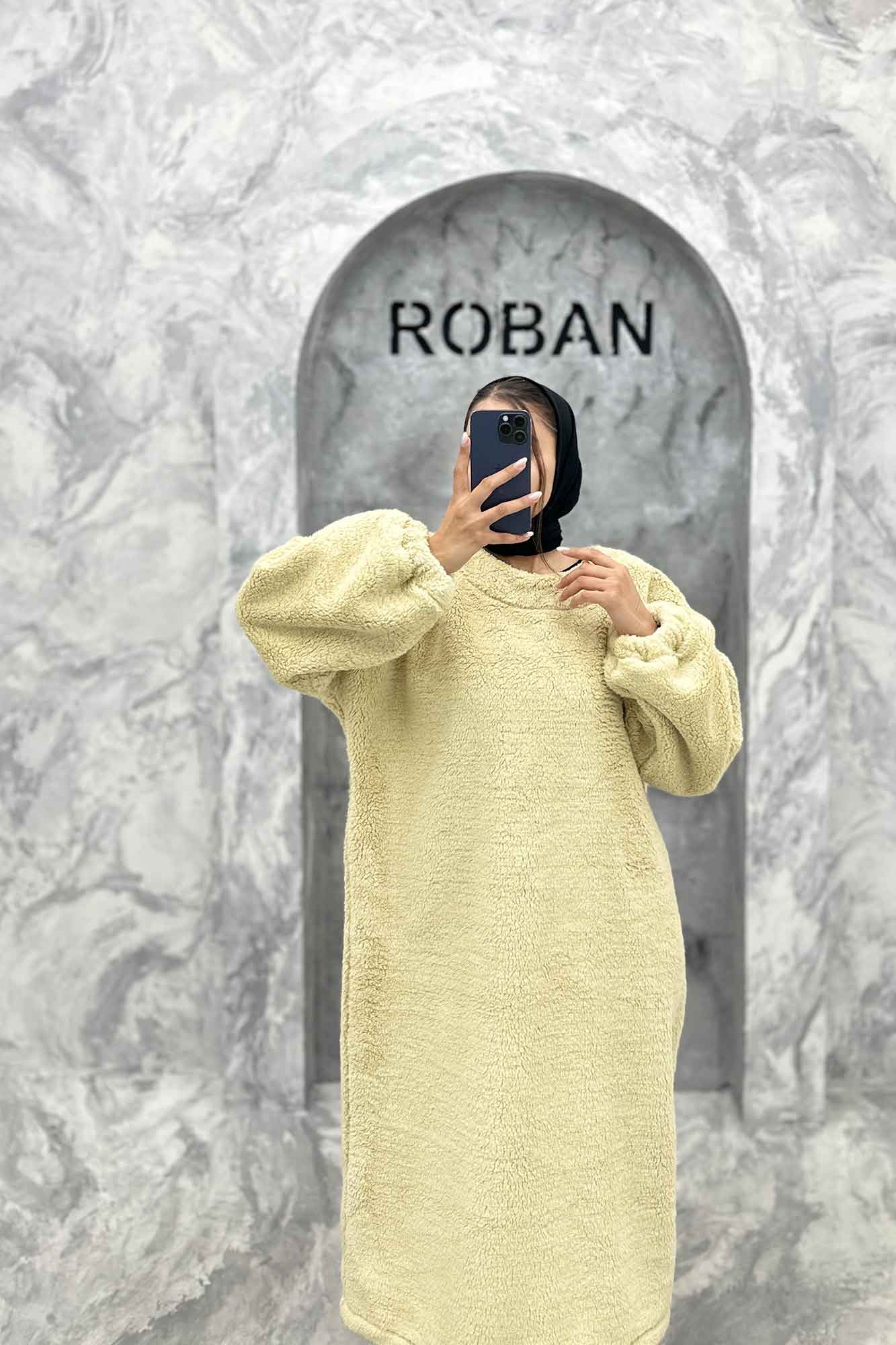 مانتو بلند تدی