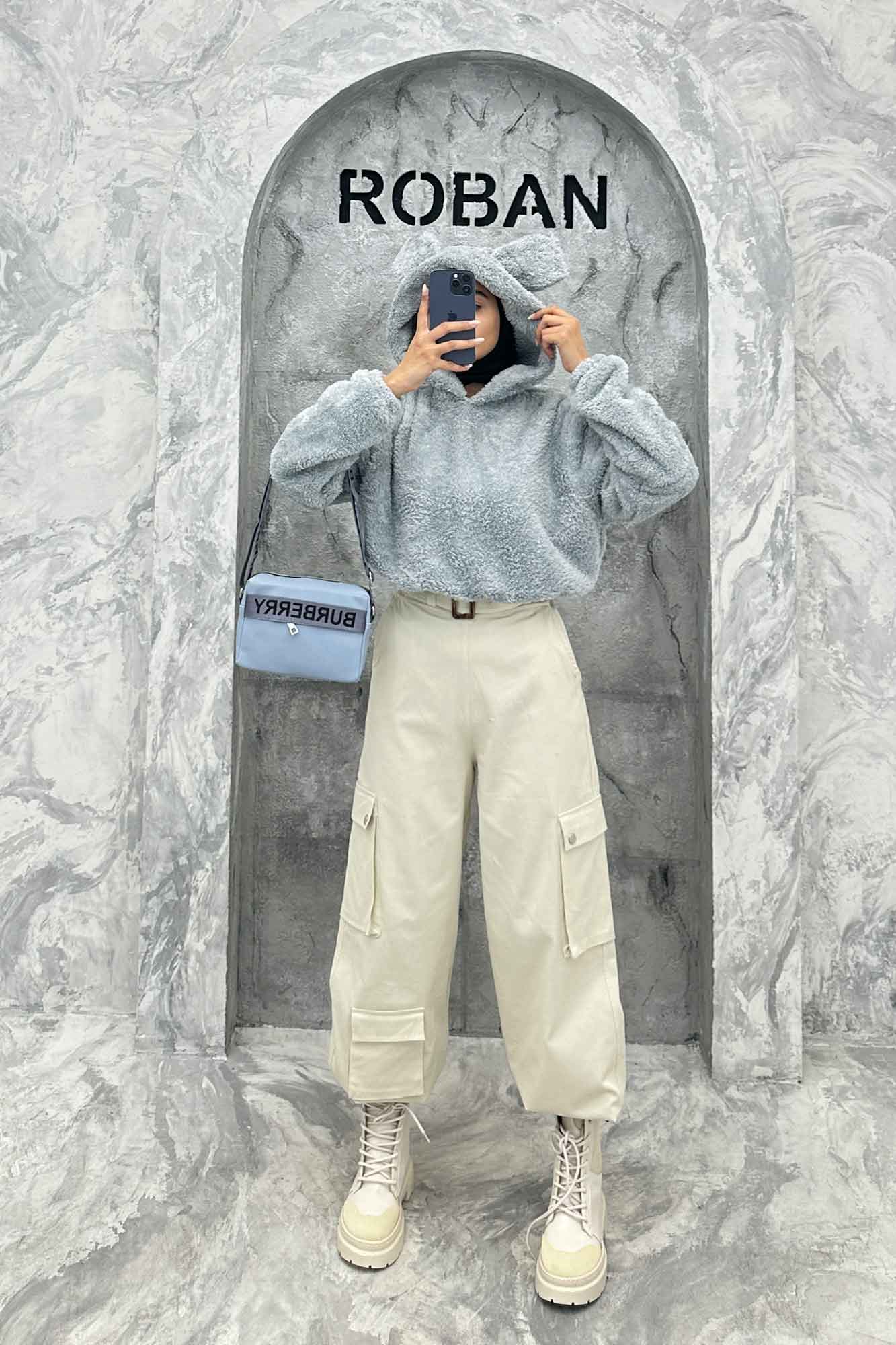 هودی تدی کراپ کلاهدار خرسی