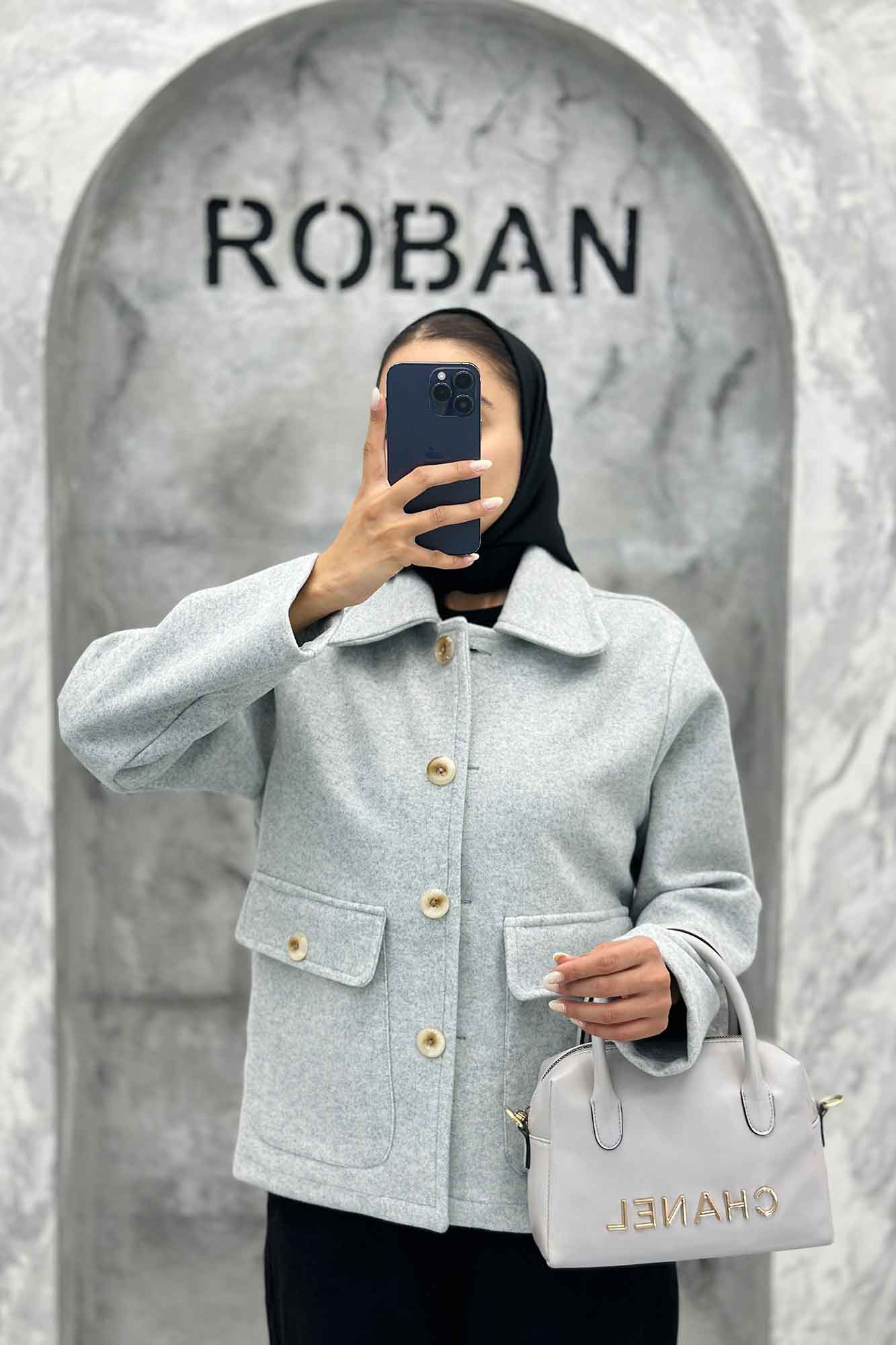 کت فوتر دو جیب پاکتی ZHOOBI