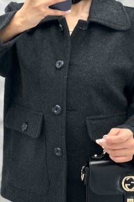 کت فوتر دو جیب پاکتی ZHOOBI