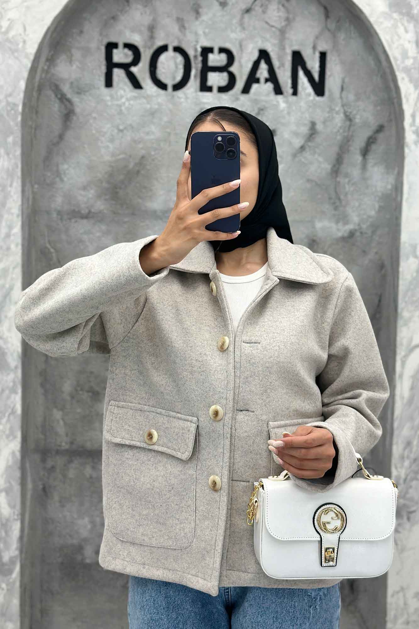 کت فوتر دو جیب پاکتی ZHOOBI