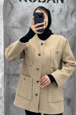 کت فوتر یقه گرد HUBRA