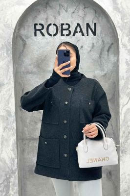 کت فوتر یقه گرد HUBRA