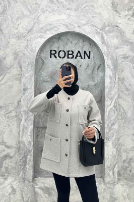 کت فوتر یقه گرد HUBRA