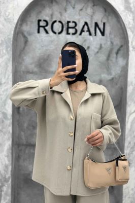 ست پالتو و شلوار تک جیب روناک