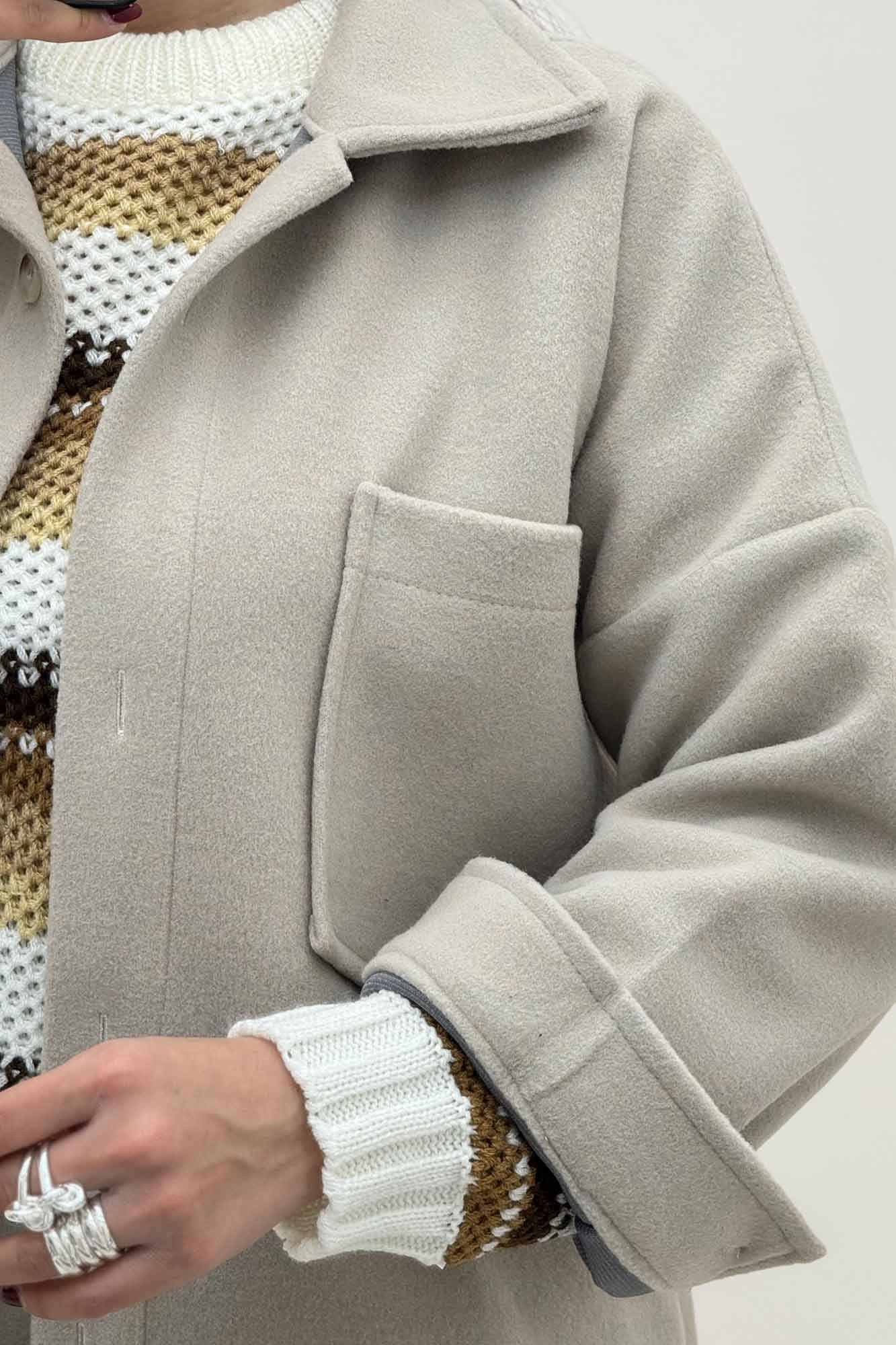 ست پالتو و شلوار تک جیب روناک