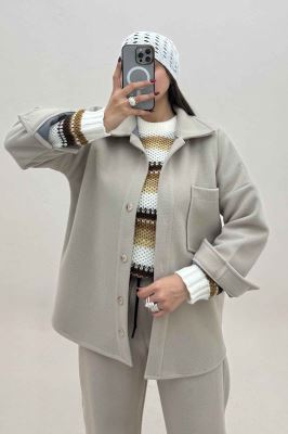 ست پالتو و شلوار تک جیب روناک