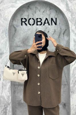 ست پالتو و شلوار تک جیب روناک