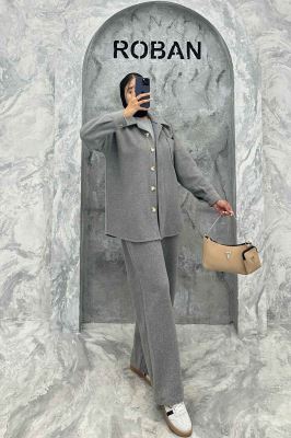 ست پالتو و شلوار تک جیب روناک