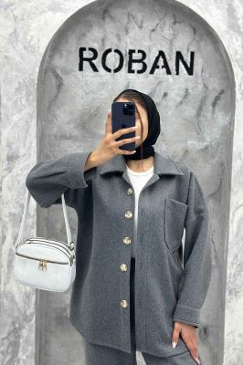 ست پالتو و شلوار تک جیب روناک