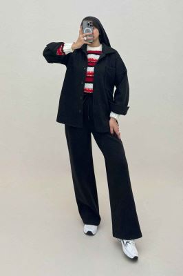 ست پالتو و شلوار تک جیب روناک