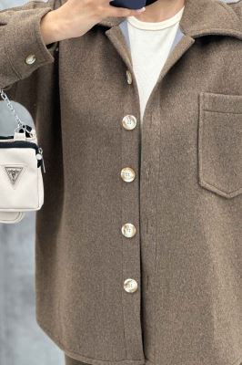 ست پالتو و شلوار تک جیب روناک