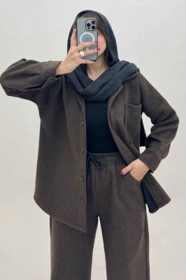 ست پالتو و شلوار تک جیب روناک