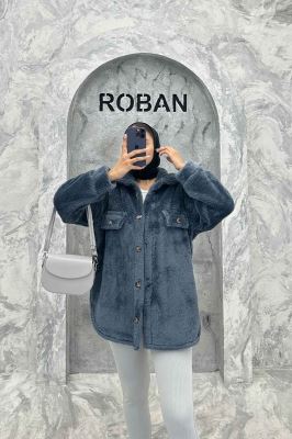 مانتو کوتاه تدی جلو دکمه