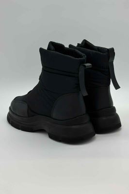 بوت کوتاه کاپشنی وسط زیپ